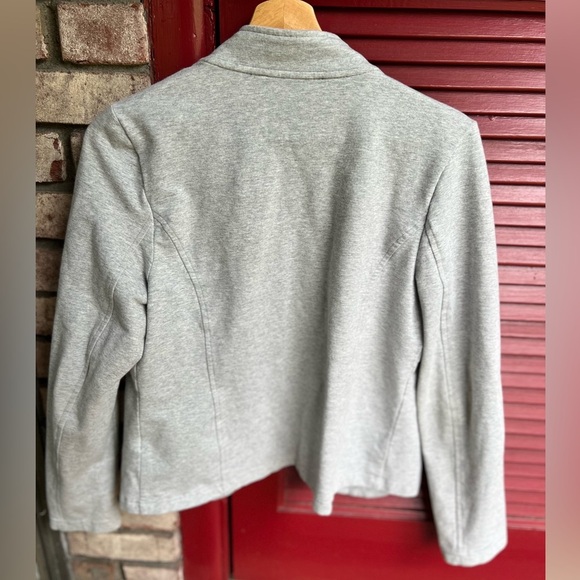 Women's Gray Tommy Hilfiger Military Style Jacket Medium - Picture 6 of 9